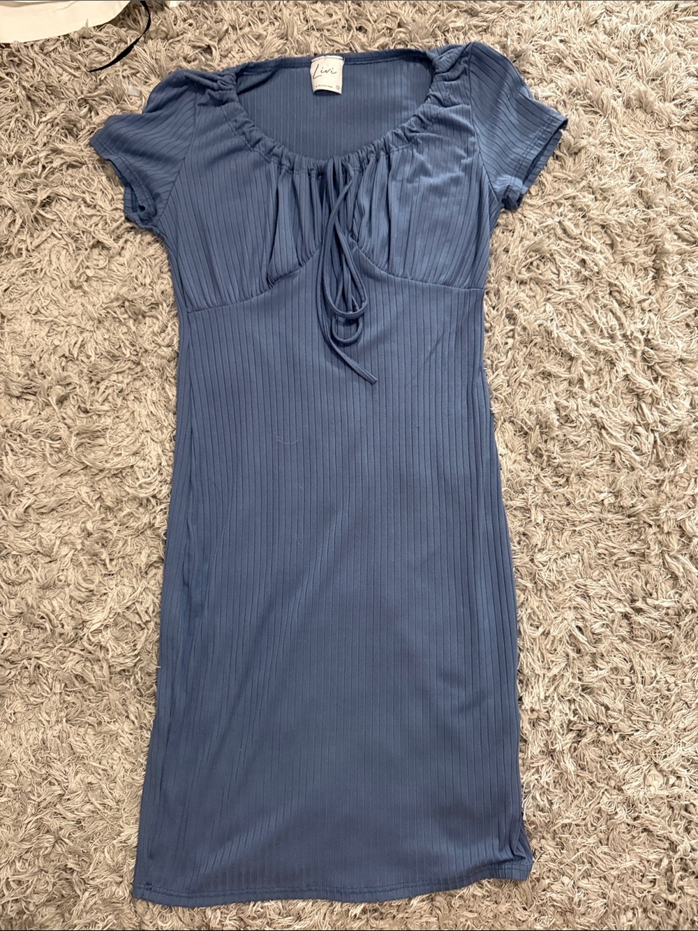 Ribbed bodycon dress